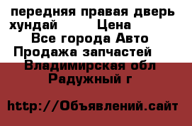 передняя правая дверь хундай ix35 › Цена ­ 2 000 - Все города Авто » Продажа запчастей   . Владимирская обл.,Радужный г.